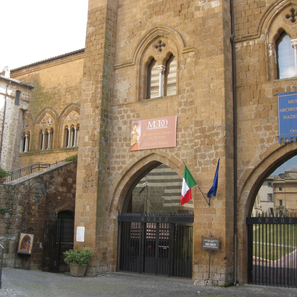 The exhibit of the Opera del Duomo Museum is located on the second floor of Palazzo Soliano and the building of the Papal Palaces...